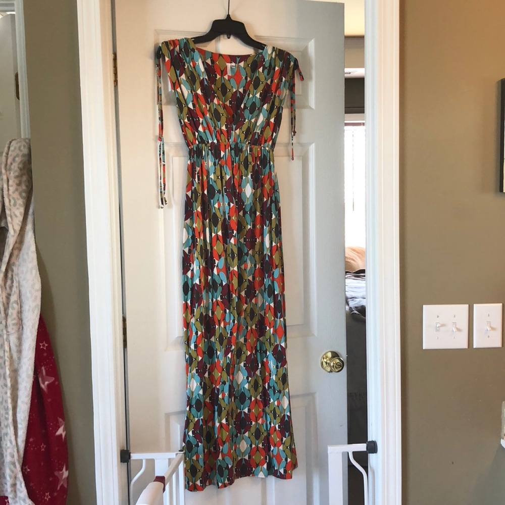 Multicolored maxi dress